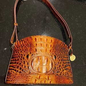Brahmin Bag Rich Gold and Brown colored